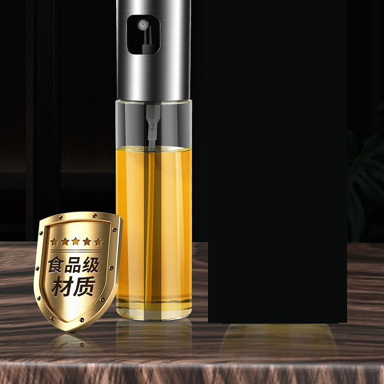 Free Three-Piece Set-Stainless Steel Oil Sprayer, BBQ Oil Sprayer Bottle 100 ml