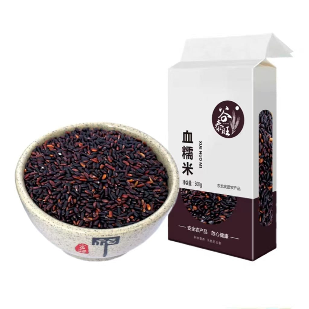 Blood glutinous rice 500g * 1 bag 500 g