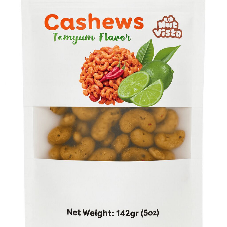 Tom Yum Flavored Cashews 142 g (min 6)