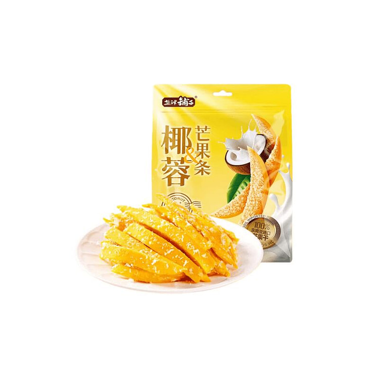 Coconut and mango strips 100g * 1 bag 100 g
