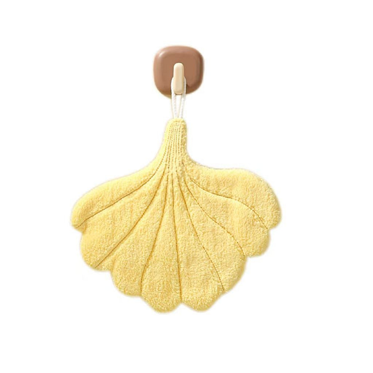 Wall-mounted Hand Towels Coral Fleece - Gingko 1 count