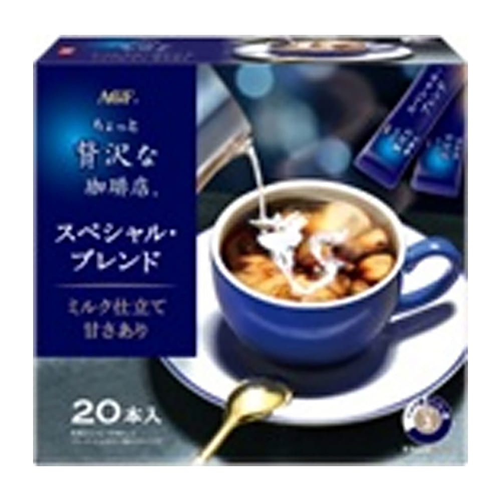 AGF Luxury Special Blended Milk Instant Coffee 20p 1 count