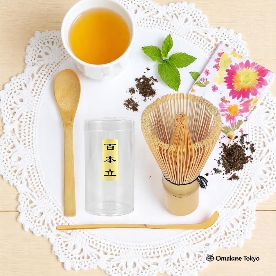 Matcha Ceremony Set Bamboo Chasen & Chashaku 1280 g