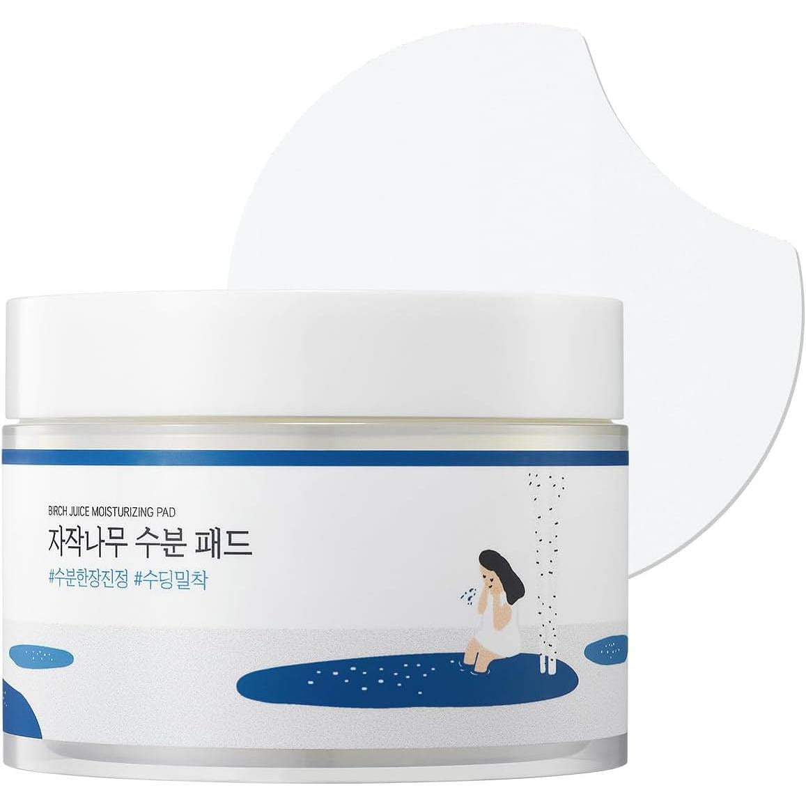 Round Lab Birch Juice MOISTURIZING PAD-80ea 1 each
