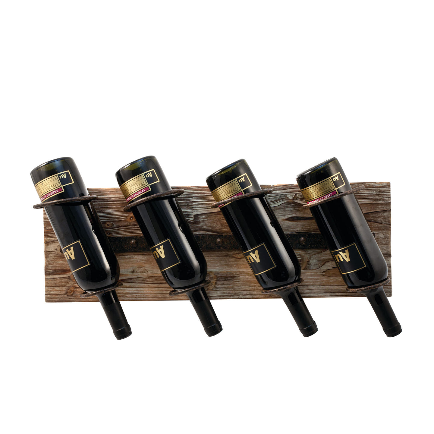 Metal and Wood Wine Rack by Twine® 1 each