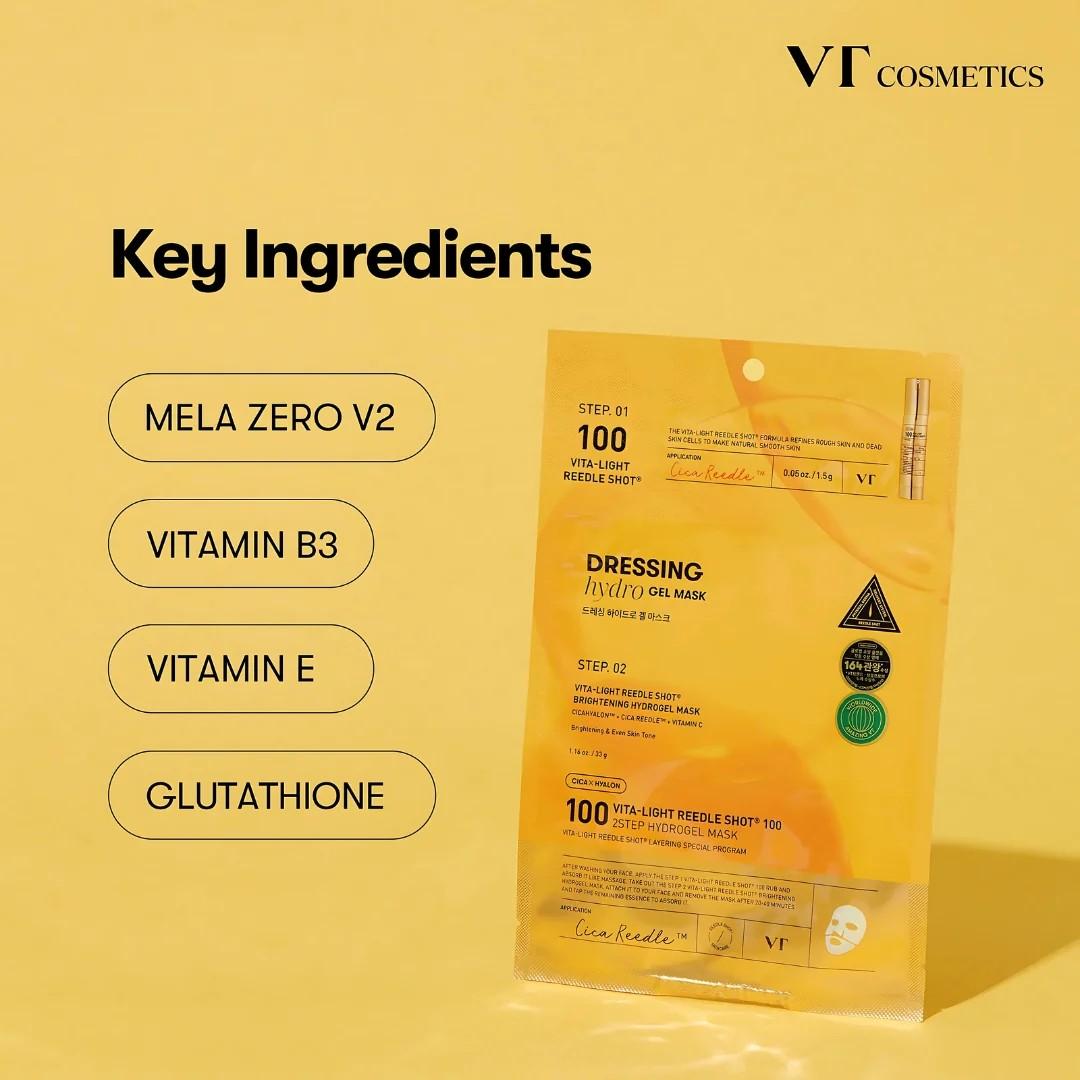 vt reedle shot glutathione VT Vita-Light Reedle Shot 100 main image 1