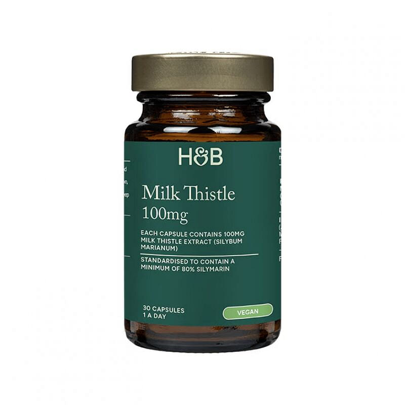 Holland&Barrett Milk Thistle 1000mg 60 Capsules 1 bottle