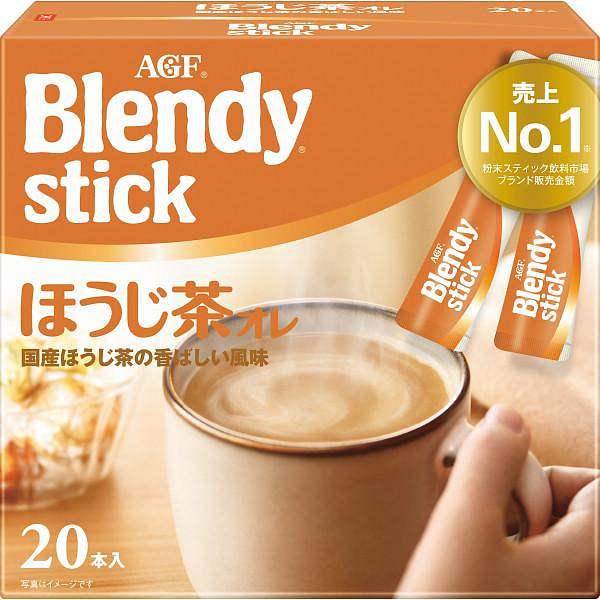 AGF Blendy Roasted Tea Coffee Sticks 20 Bags