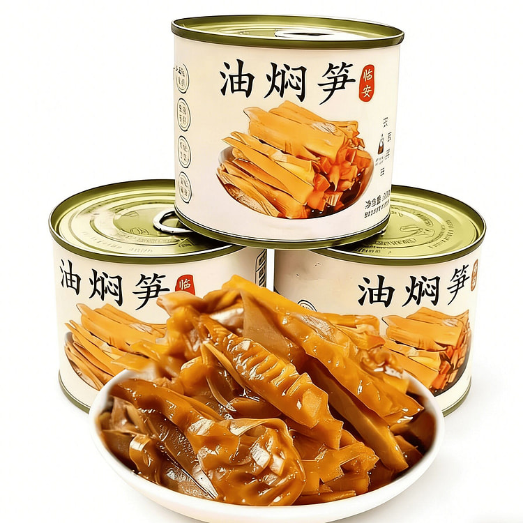 临安正宗油焖笋竹笋烤笋酱菜即食下饭菜200g 200 克