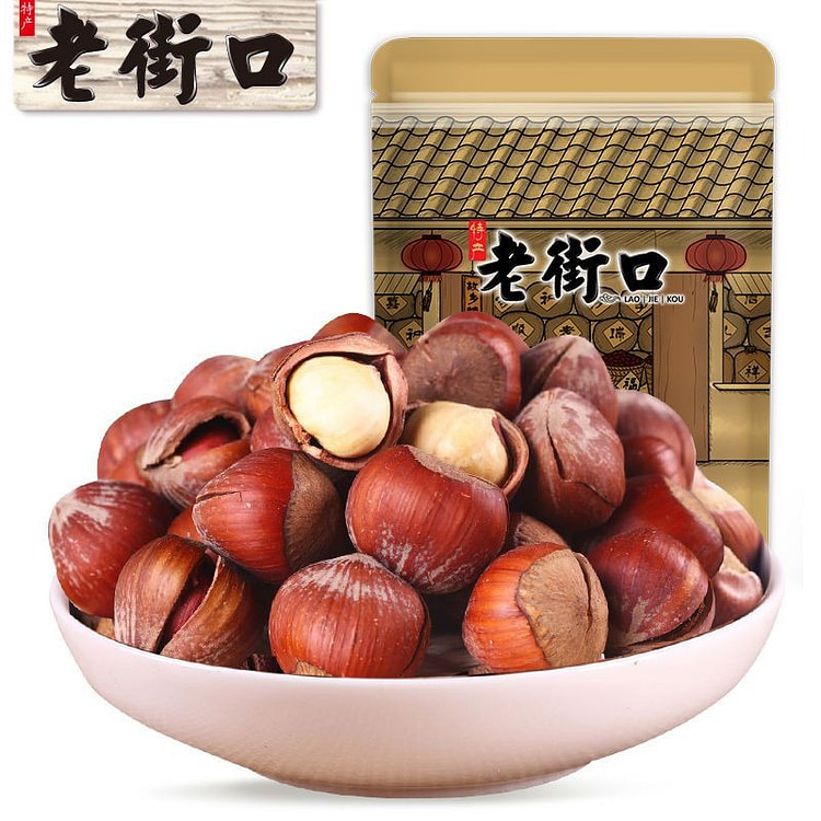 老街口开口大榛子东北特产新鲜炒熟坚果250g