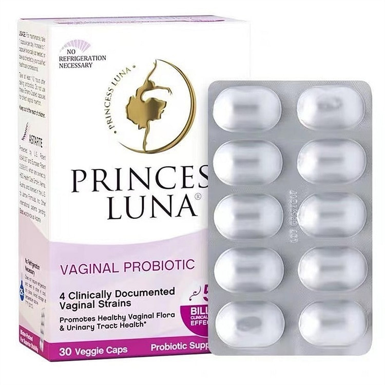 小月神 月神益生菌口服胶囊女性护理乳酸杆菌益生菌调理进口乳酸杆菌非蔓越莓 30粒/盒