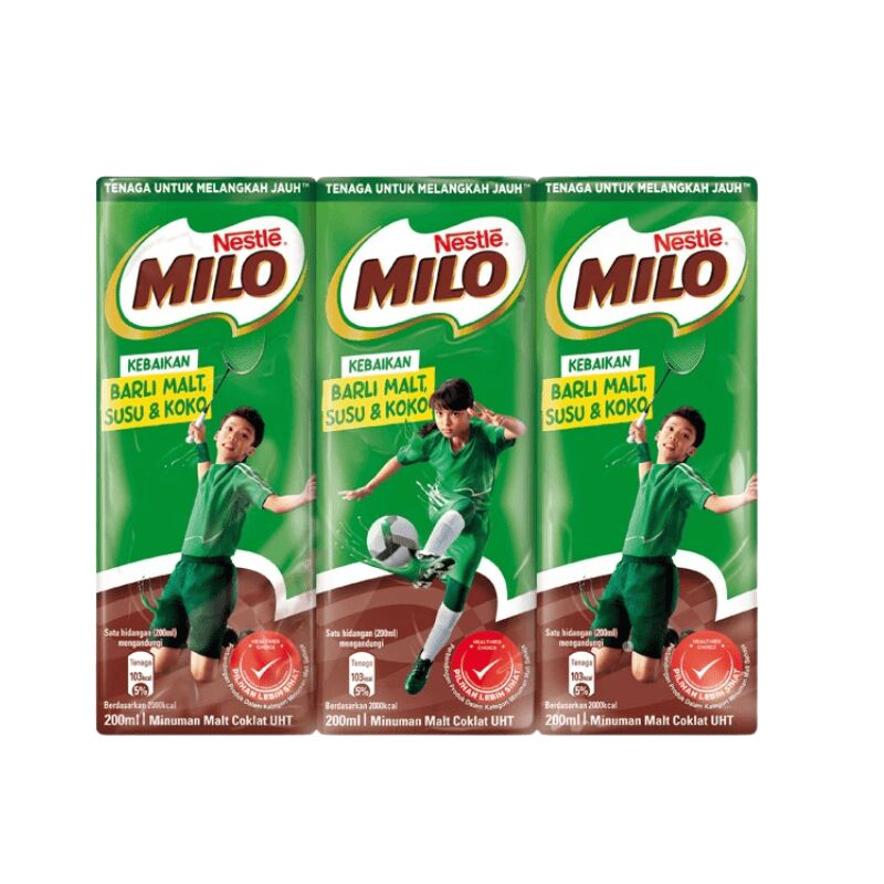 Nestle Milo Malt Milk Drink 200ml * 6 1 個