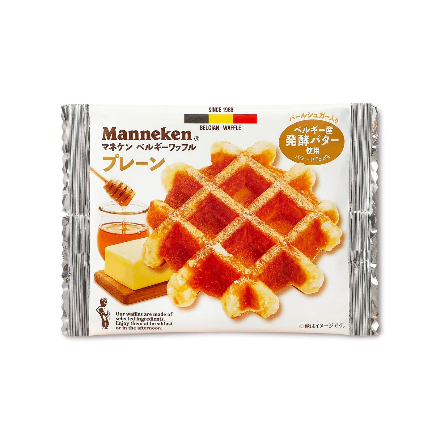 华夫饼 糖饼 牛奶黄油 MANNEKEN 53g 1 份