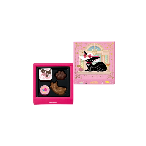 ゴンチャロフ アンジュジュ A バレンタイン チョコレート 4個 1 個 - Weee!