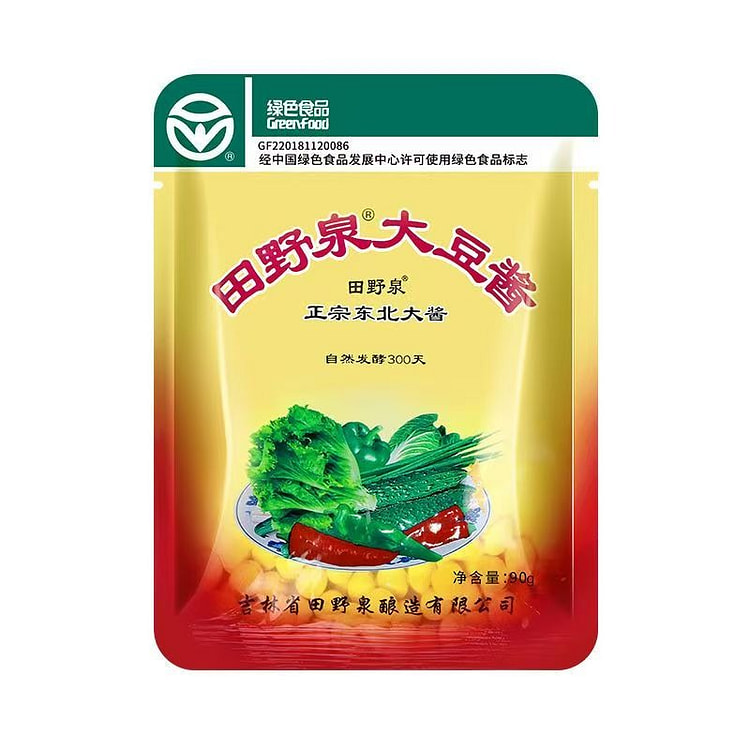 Tianye Spring Farmhouse Soybean Paste 90g*1 Bag