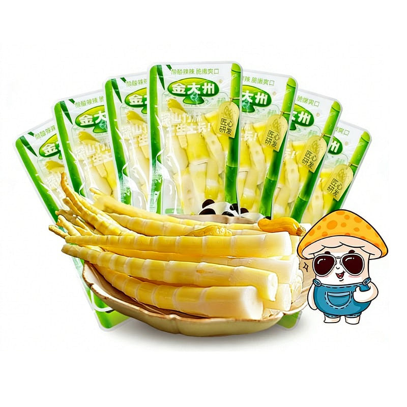 Pickled pepper bamboo shoots 205g*1bag 205 g