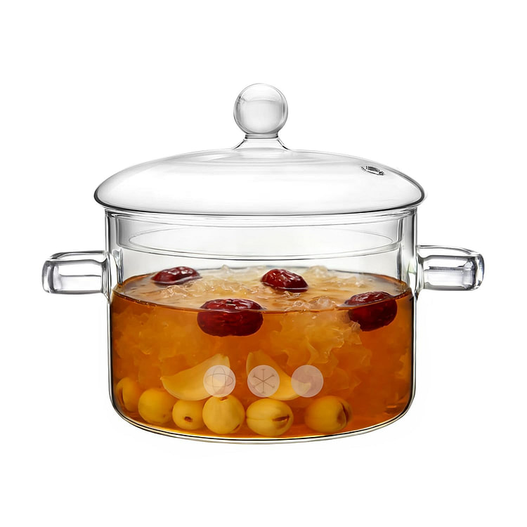 Glass Pots for Cooking on Stove, 1.9LCooking Pot 1 each