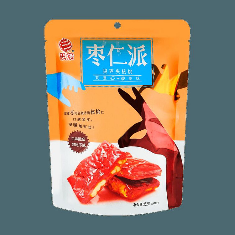 思宏 枣仁派 糕点零食 252g