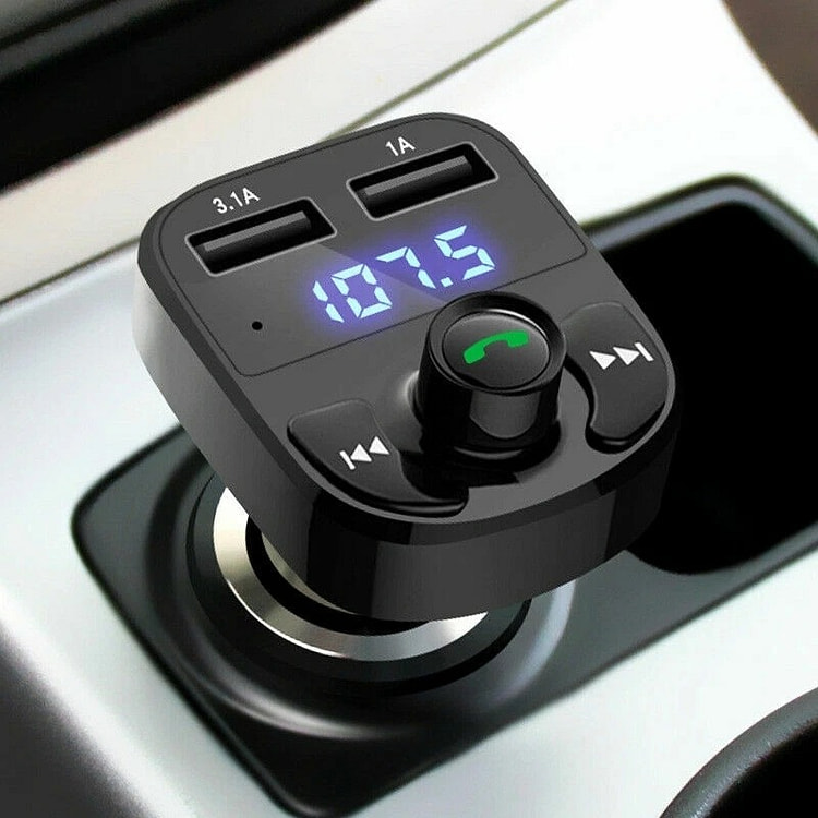 车载蓝牙FM发射器收音机MP3无线 1 个