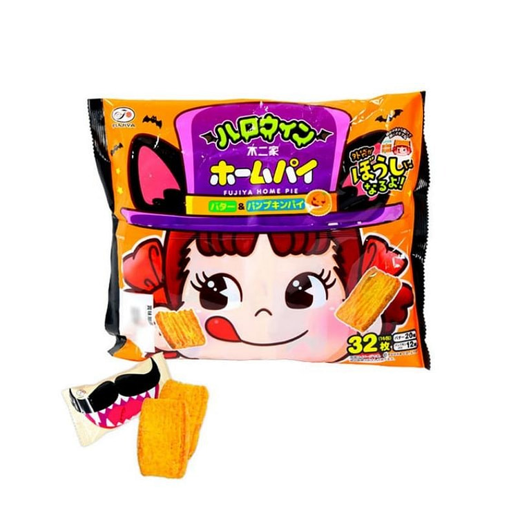 Japan Direct Mail Japan Fujiya Pumpkin Pie Millefeuille Biscuits 32pcs