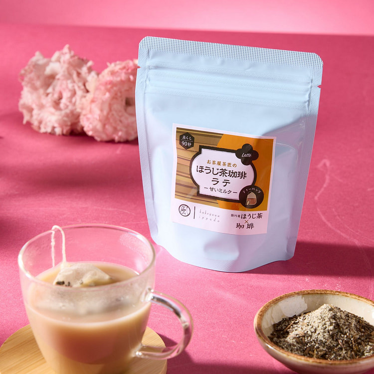 Ippudo Hojicha tea Coffee Milk Latte (6 tea bags)