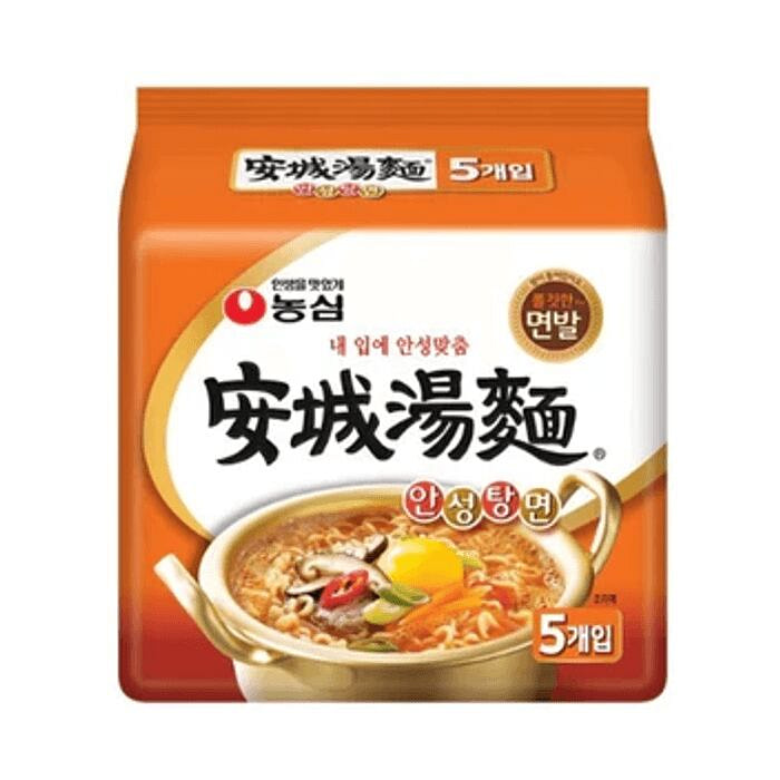 Nongshim Ansung Tangmyun - 125g x 5 Packs 625 g