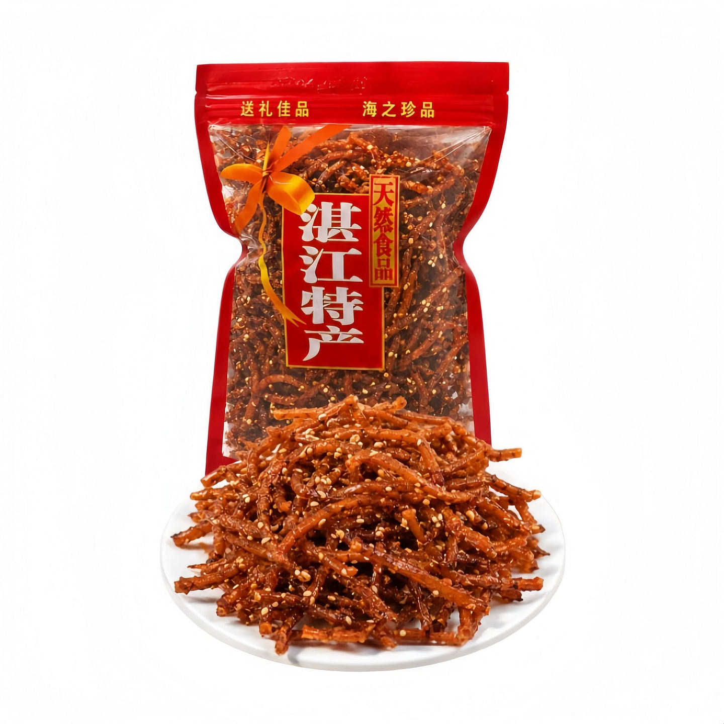 Zhanjiang Specialty Spicy Shredded Fish 90g*1 bag 90 g