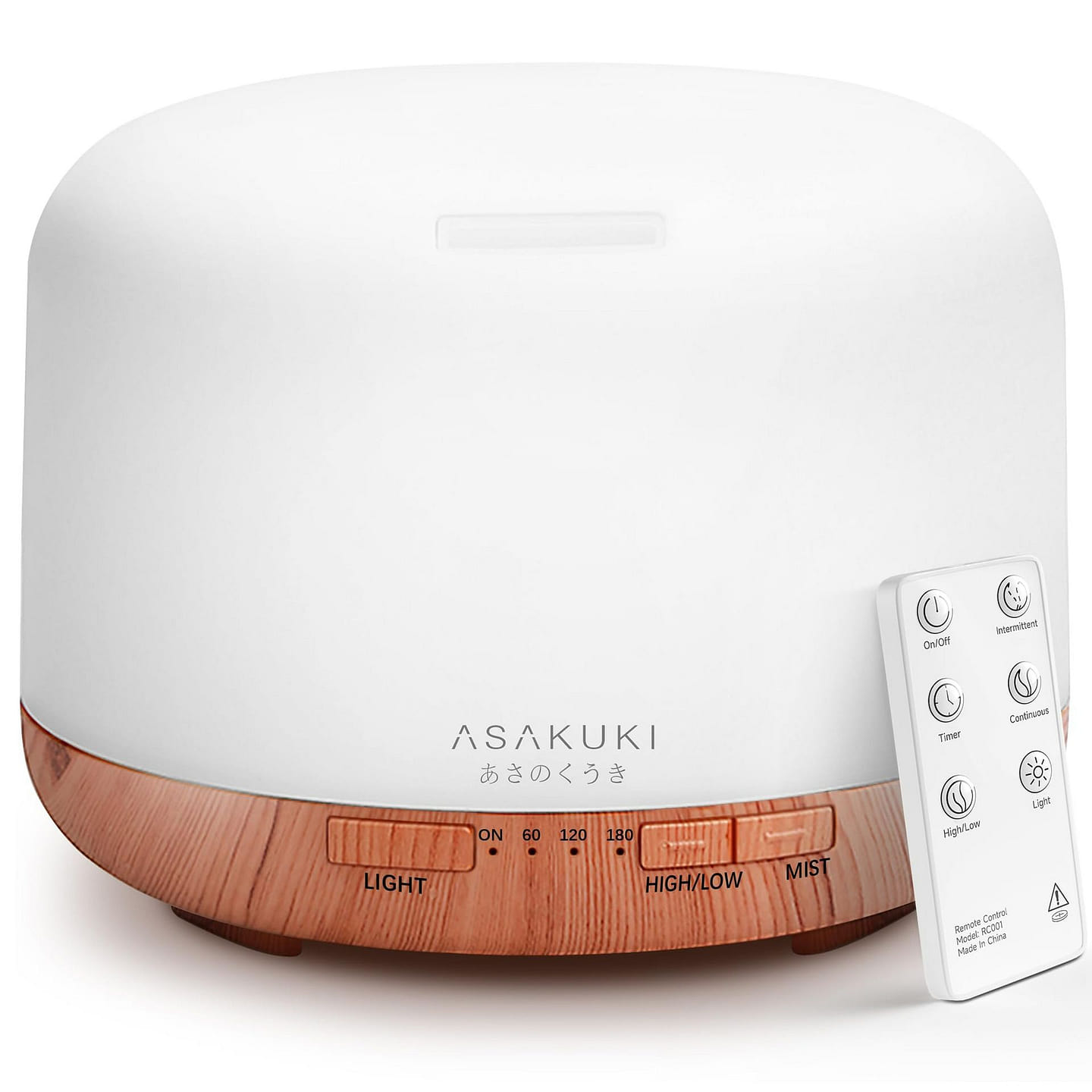 Essential Oil Diffuser, Aromatherapy Humidifier 1 each
