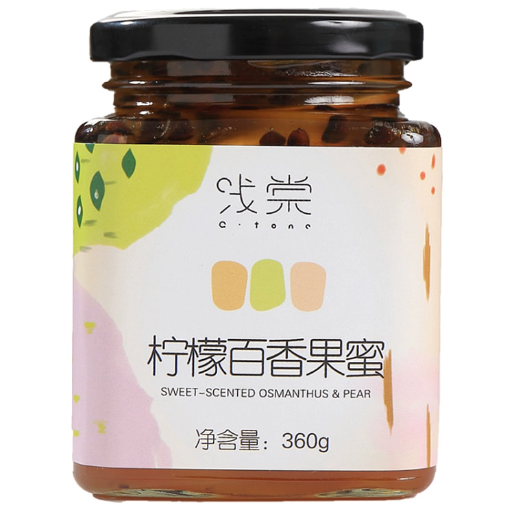 百香果柠檬蜂蜜茶360g*罐