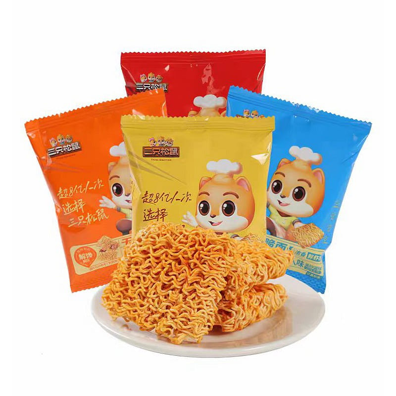 San Zhi Song Shu Simple noodles 4 flavors 390g*1 box 390 g