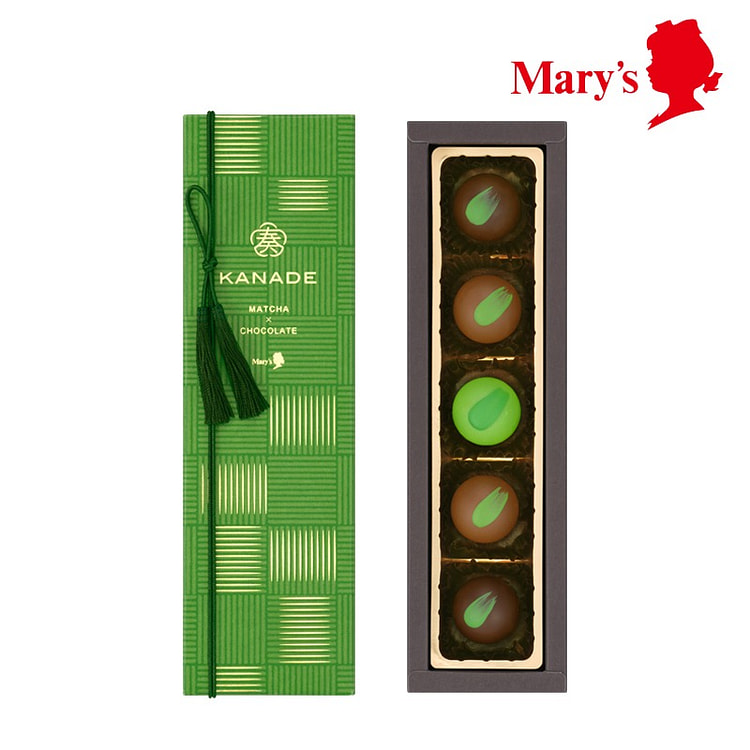 Mary's ngày Valentine giới hạn Matcha Truffle Chocolate 5 viên