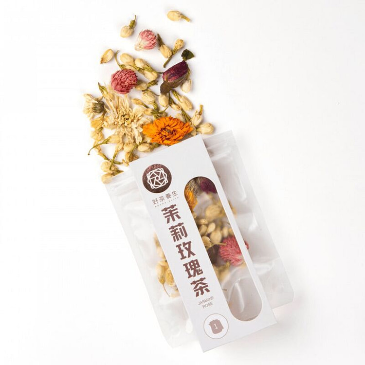香港 好茶養生茉莉玫瑰茶16g 歐盟認證