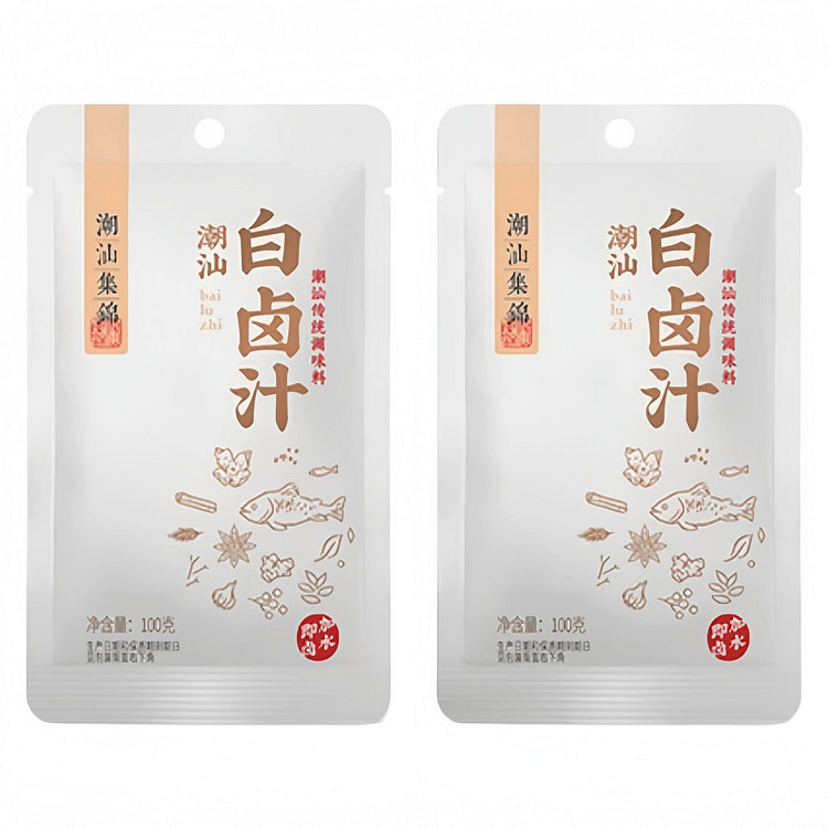 潮汕集锦 白卤汁100g*2袋 200 克