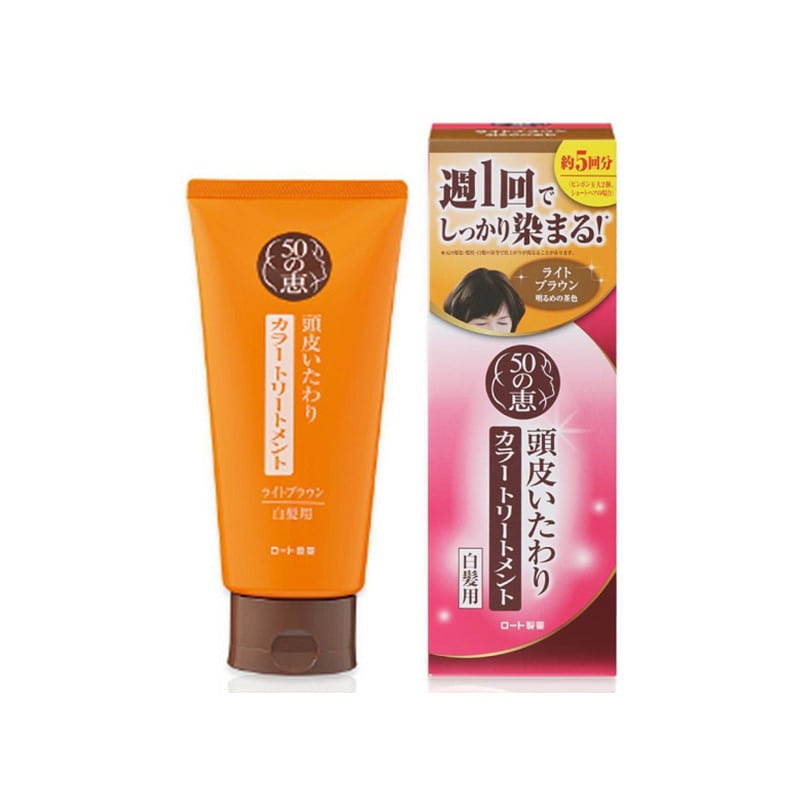 Rohto Hair color cream Light brown 150g 150 그램