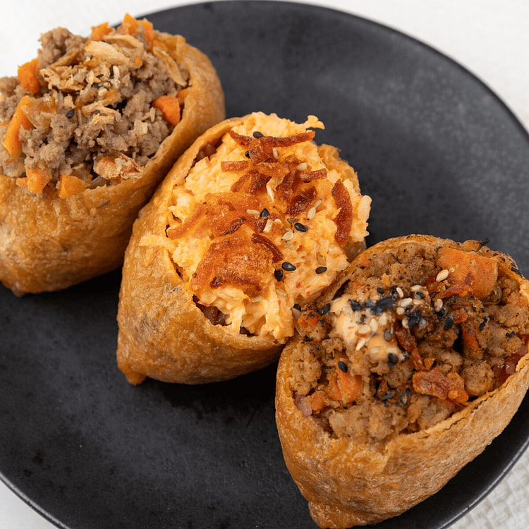 Korean Tofu Pocket(Spicy Crab, Pork, Bulgogi) 3pcs