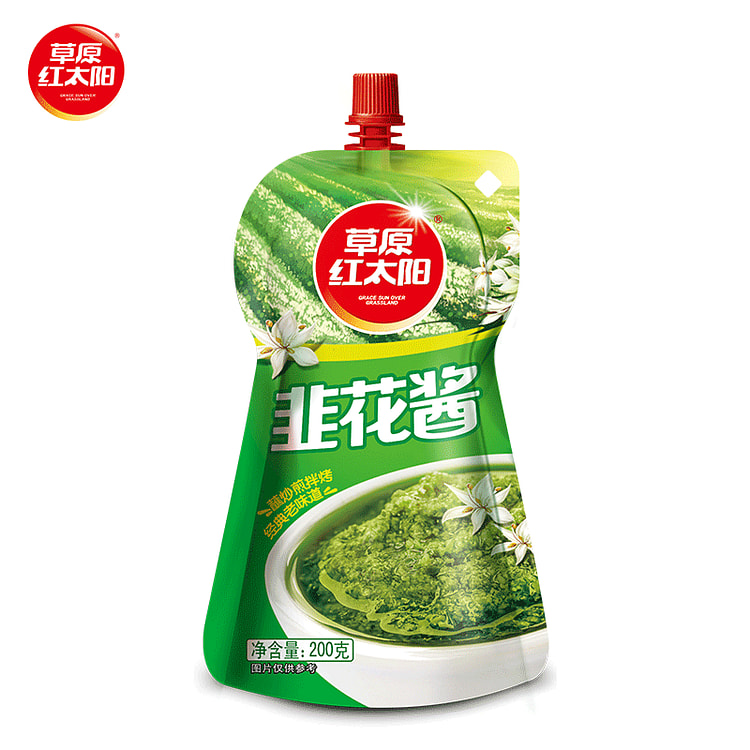 Grassland Red Sun Hot Pot Leek Flower Sauce Fresh Inner Mongolia Leek Flowe