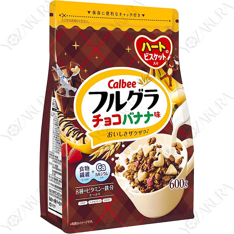 卡乐比 富果乐 巧克力香蕉味 谷物麦片 550g
