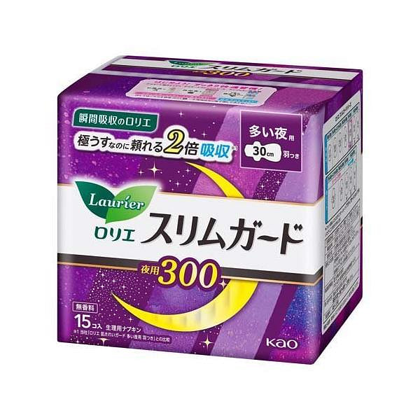 乐而雅 卫生巾 瞬吸夜用带护翼 30cm*15片 1 份