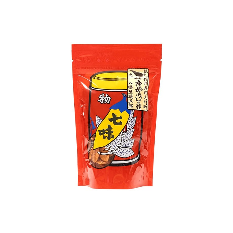 根元  八幡屋礒五郎の種 七味米果辣味零食 60g
