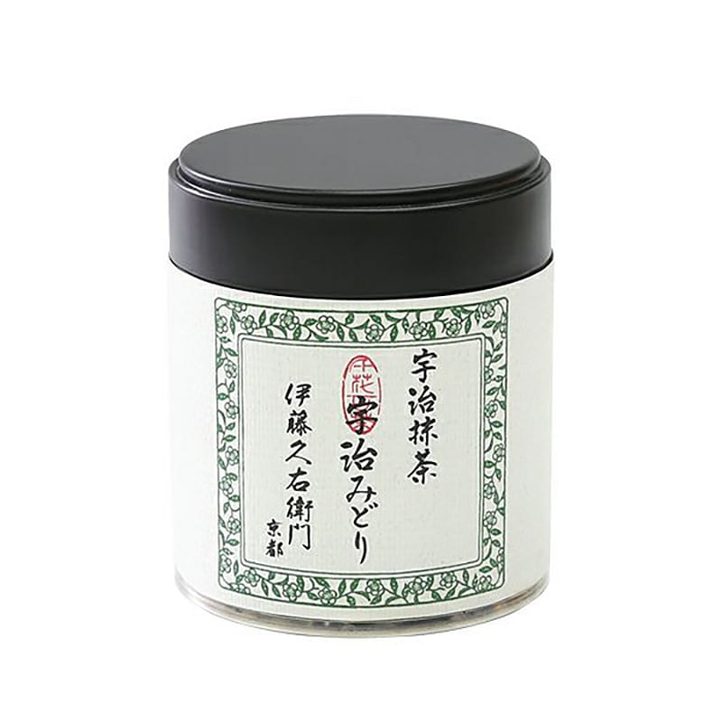 Ito Kyuemon Uji Matcha Green Tea powder 25g/can 1 can