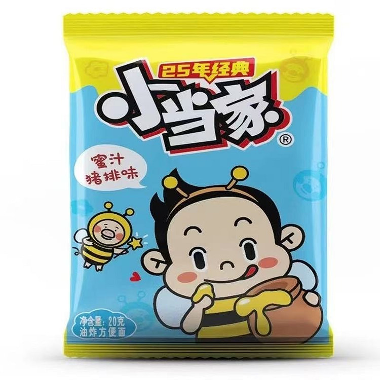 统一小当家干脆面蜜汁猪排味香脆面20g*1袋 20 克