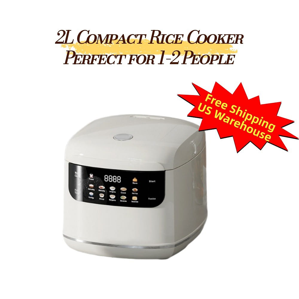 Smart Rice Cooker Multi-Cooker Non-stick-white 1 bunch