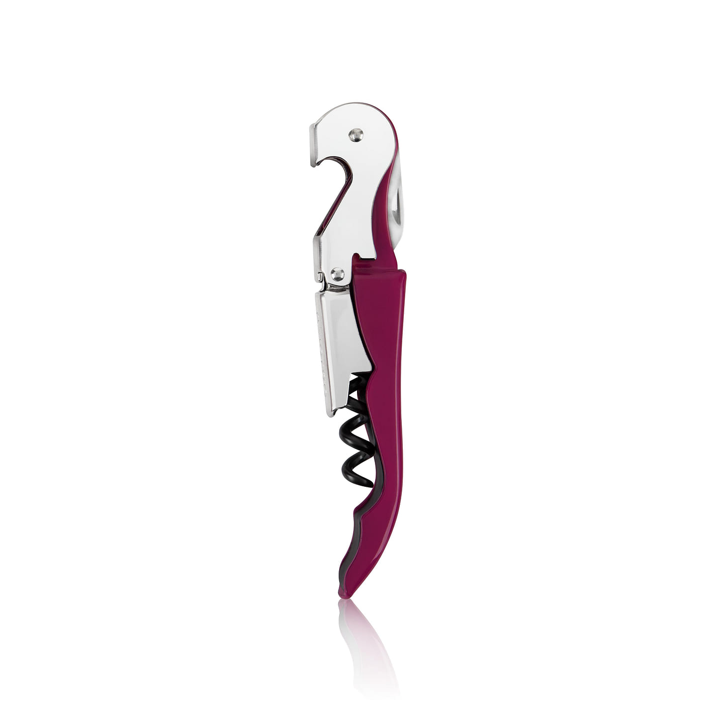 Truetap™: Double-Hinged Waiter’s Corkscrew in Burgundy 1 each