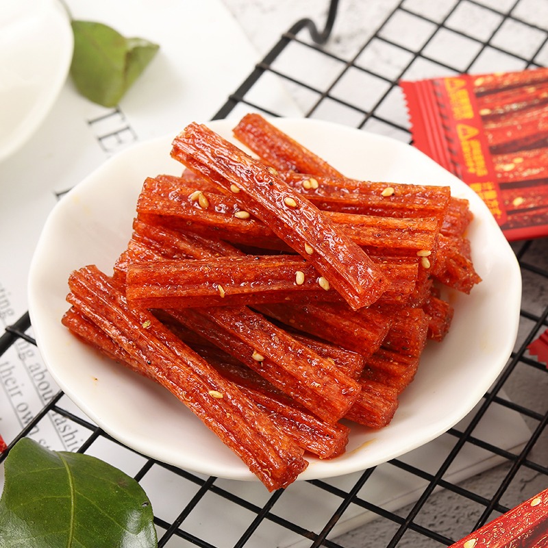 Get Extra Spicy strip Snacks in Small Packages 20g 1 pack