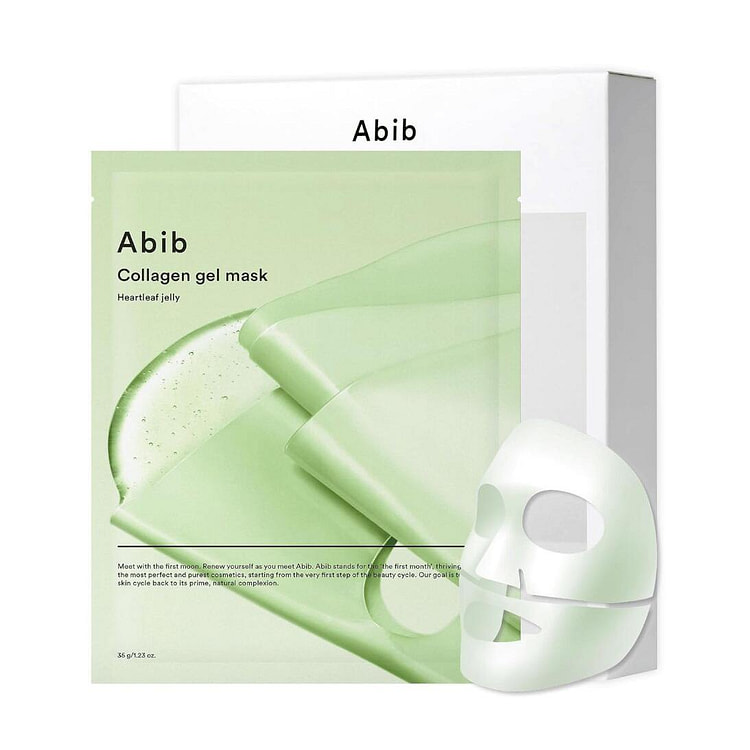 Abib Collagen Gel Mask Heartleaf Jelly 4EA 1 each
