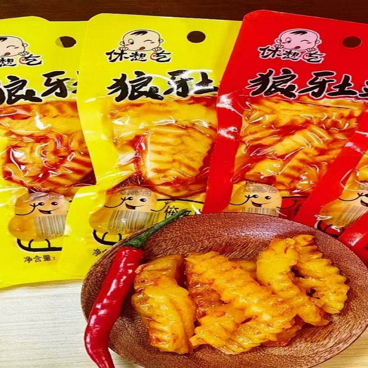 网红解馋小零食狼牙土豆小包混合装18g*4 72 克