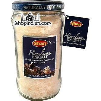 Shan Himalayan Pink Salt (Granular Salt), 12 oz bottle 12 oz
