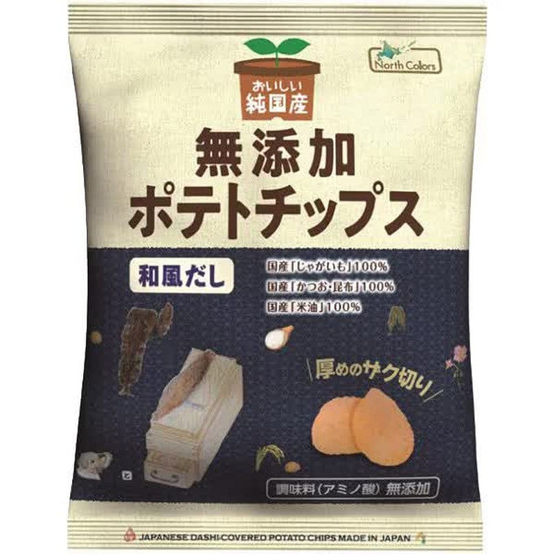 North Colors Japanese Potato Chips Dashi 53g 1 each