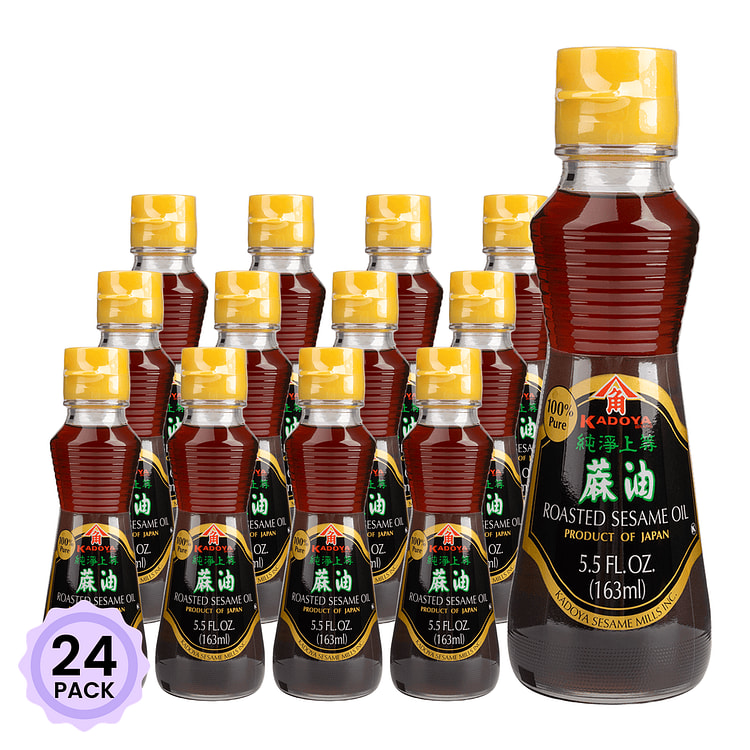 Kadoya Pure Sesame Oil 163 ml*24 pack
