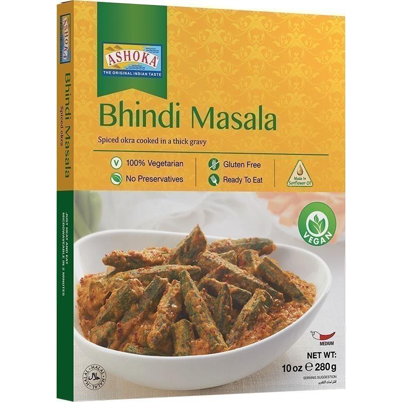 Ashoka Bhindi Masala (Ready to Eat), 10 oz box 10 oz
